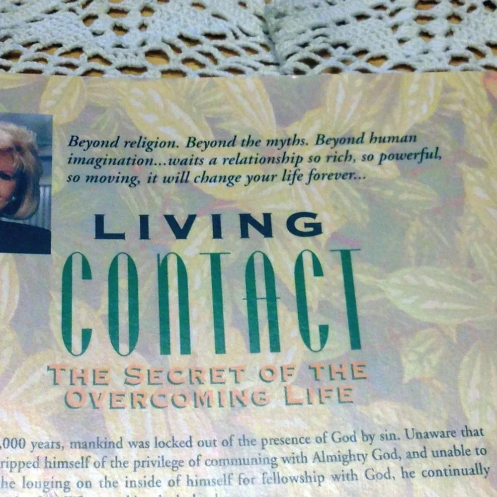 Book Sale! 3 for $10! Christian Living -  Living Contact, Gloria Copeland